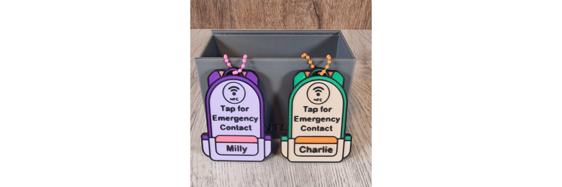 Emergency Contact Tag