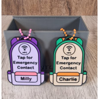 Emergency Contact Tag