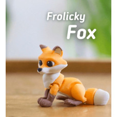 Flexi Fox Keyring